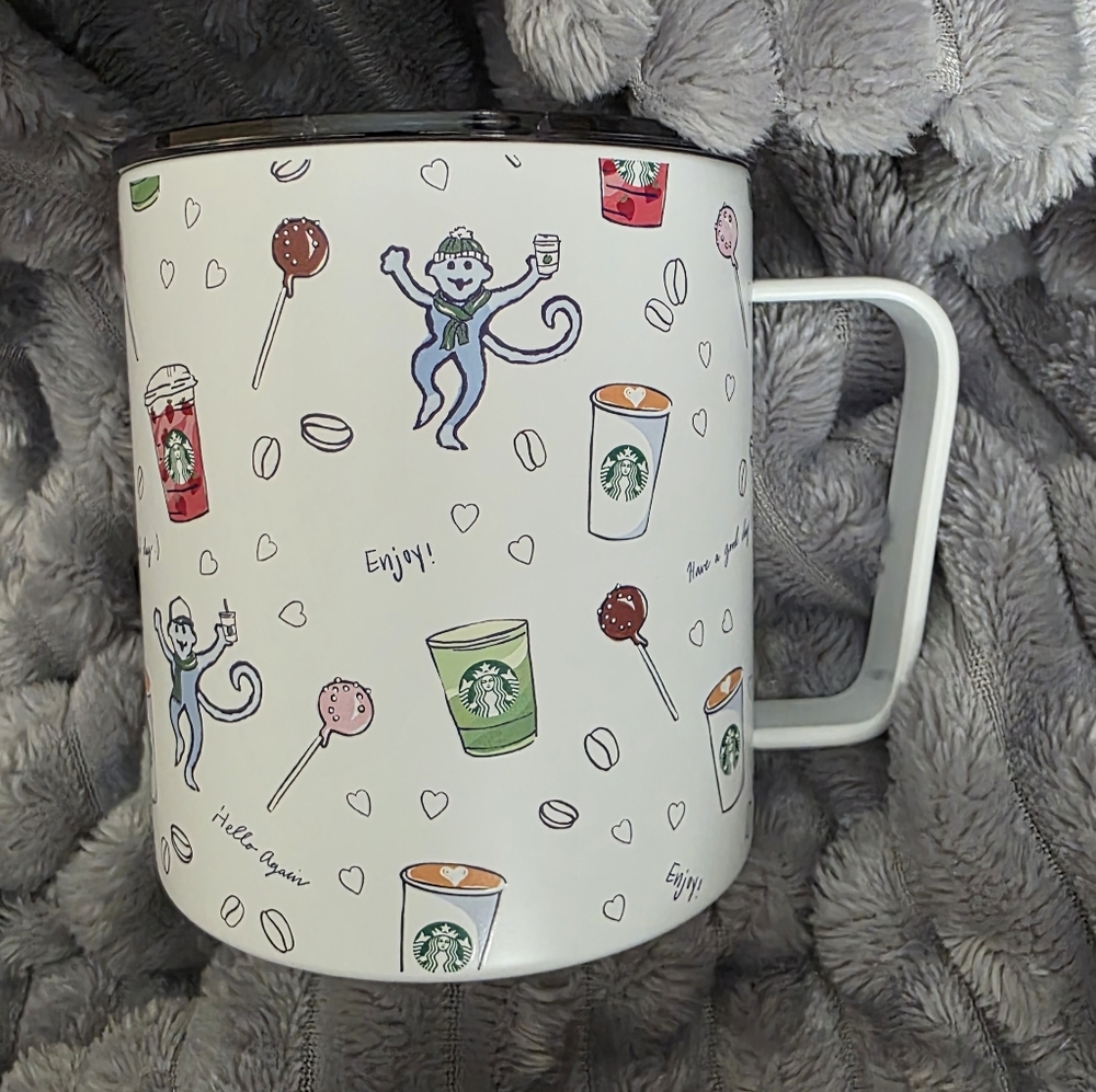 Starbucks Roller Rabbit Limited Edition Holiday 12oz Mug, new, trendy, tiktok